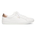 Keds Women's Ace Leather Metallic White-Rose Gold - Image 2
