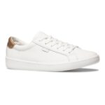 Keds Women's Ace Leather Metallic White-Rose Gold - Image 5