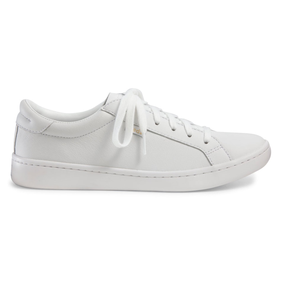 keds_womens_ace_leather_white.jpg Keds Women's Ace Leather White - Image 1