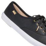 Keds Women's Champion Luxe Leather II Black - Image 3