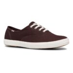 Keds Women's Champion Organic Cotton Canvas Burgundy - Image 3