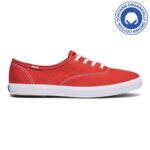 Keds Women's Champion Organic Cotton Canvas Red