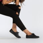 Keds Women's Champion Originals Leather Black - Image 8