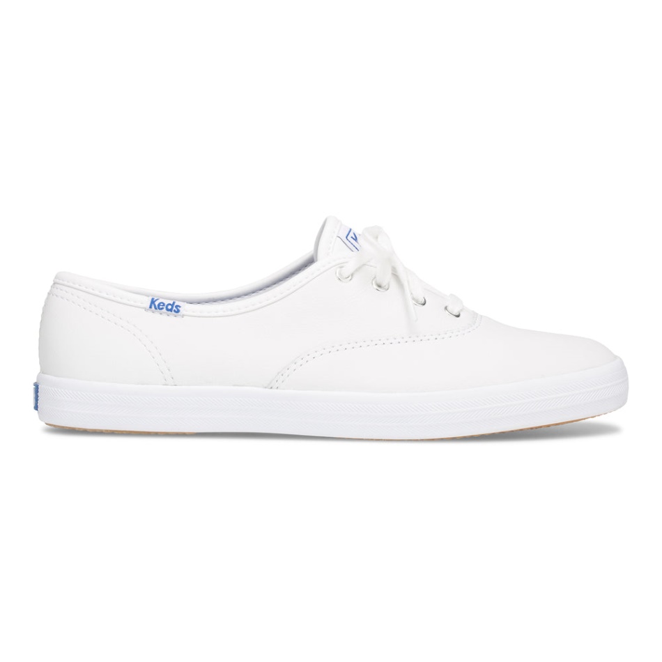 keds_womens_champion_originals_leather_white.jpg Keds Women's Champion Originals Leather White - Image 1