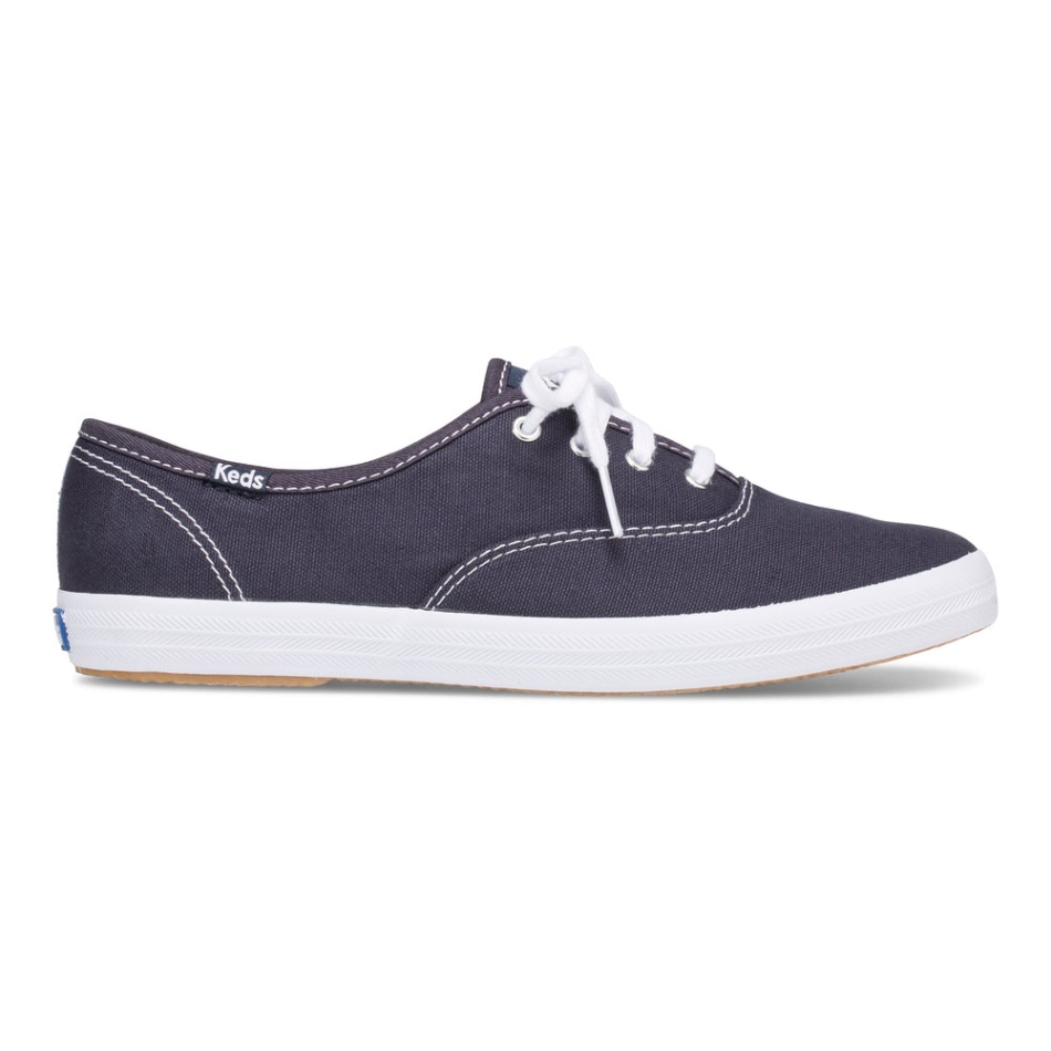 keds_womens_champion_originals_navy.jpg Keds Women's Champion Originals Navy - Image 1