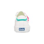 Keds Women's Crew Kick 75 V Leather White-Teal - Image 3