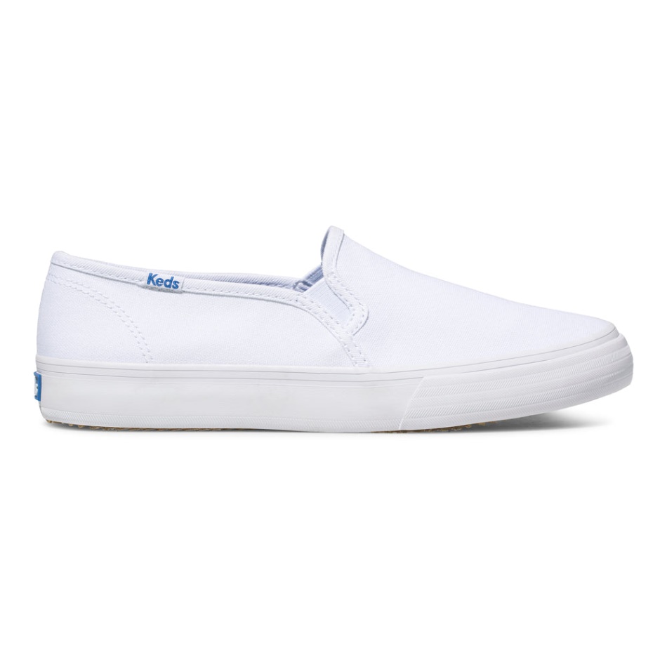 keds_womens_double_decker_canvas_white.jpg Keds Women's Double Decker Canvas White - Image 1
