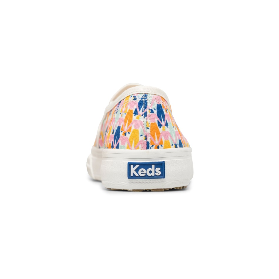 Keds Women's Double Decker Rainbow Woman By Elizabeth Olwen White Multi - Image 9