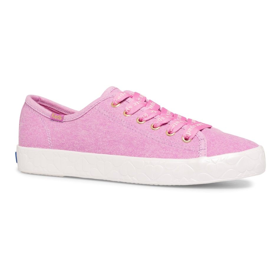 Keds Women's Keds x Kate Spade New York Kickstart Logo Foxing Mauve - Image 13