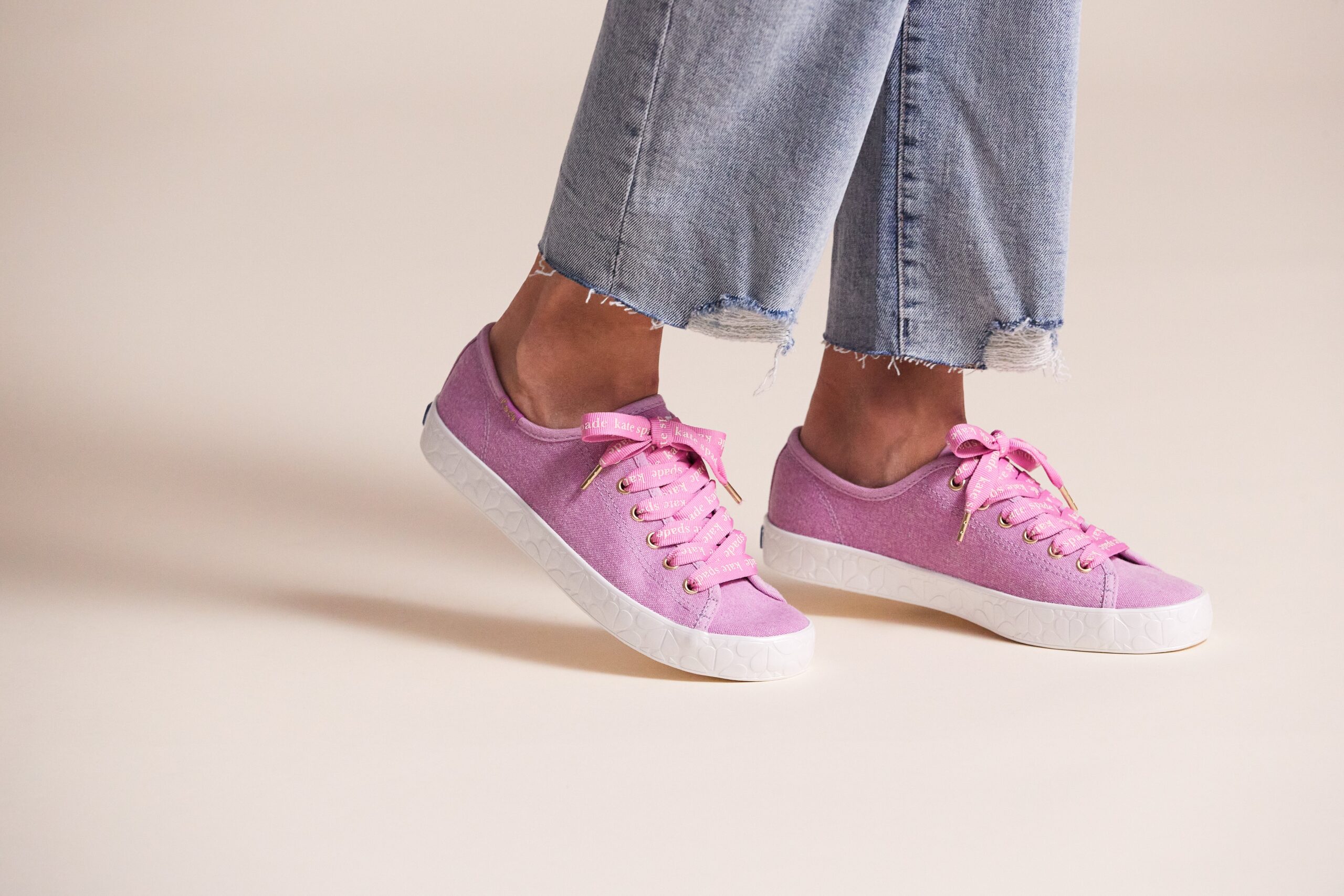 Keds Women's Keds x Kate Spade New York Kickstart Logo Foxing Mauve - Image 6