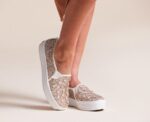Keds Women's Keds x Kate Spade New York Triple Decker Glitter Flowers Metallic - Image 12