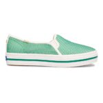 Keds Women's Keds x Kate Spade New York Triple Decker Stripe Mesh Green - Image 11