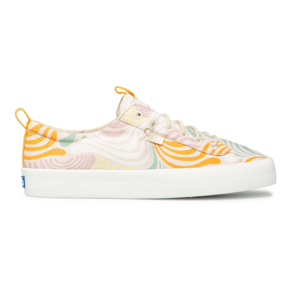 keds_womens_kickback_organic_cotton_groovy_floral_multi.jpg Keds Women's Kickback Organic Cotton Groovy Floral Multi - Image 1