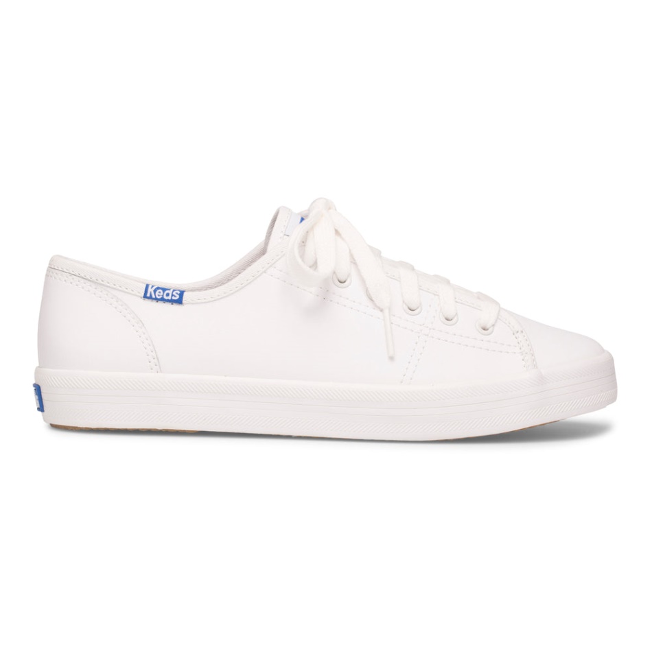 keds_womens_kickstart_retro_court_leather_white_blue.jpg Keds Women's Kickstart Retro Court Leather White-Blue - Image 1