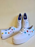 Keds Women's Triple CVO Canvas by Elizabeth Olwen White