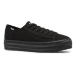 Keds Women's Triple Kick Feat. Organic Cotton Black Black - Image 12
