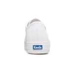 Keds Women's Triple Kick Feat. Organic Cotton White - Image 8