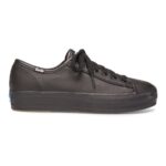 Keds Women's Triple Kick Leather Black - Image 13