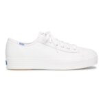 Keds Women's Triple Kick Leather White