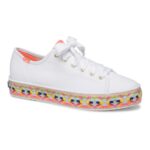 Keds Women's Triple Kick Summer Foxing White - Image 8