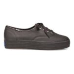 Keds Women's Triple Leather Black - Image 2