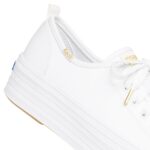 Keds Women's Triple Up Leather White - Image 4