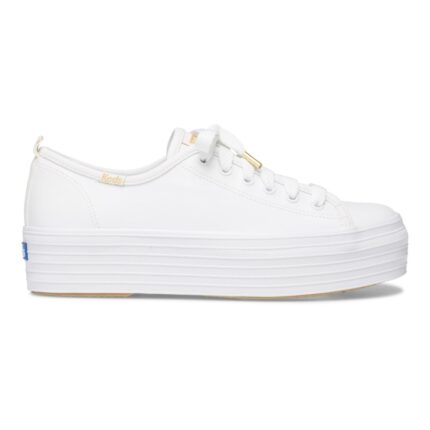 Keds Women's Triple Up Leather White