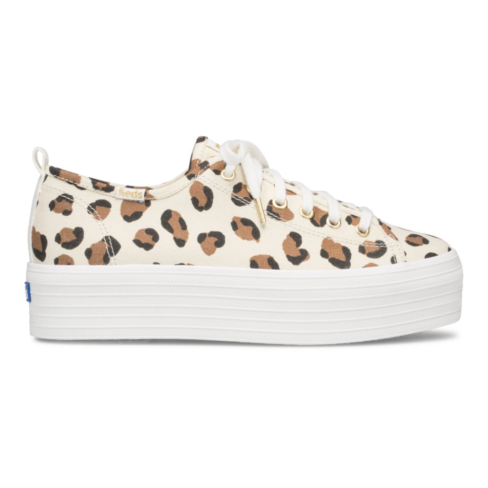keds_womens_triple_up_leopard_cream.jpg Keds Women's Triple Up Leopard Cream - Image 1