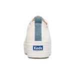 Keds Women's Triple Up Organic Webbing Cream-Indigo - Image 3